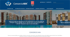 Desktop Screenshot of consorcioara.com.mx